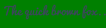 Image with Font Color 3B475A and Background Color 008000